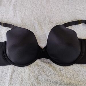 Vanity fair bra 36DD black beauty back smoothing full coverage lined